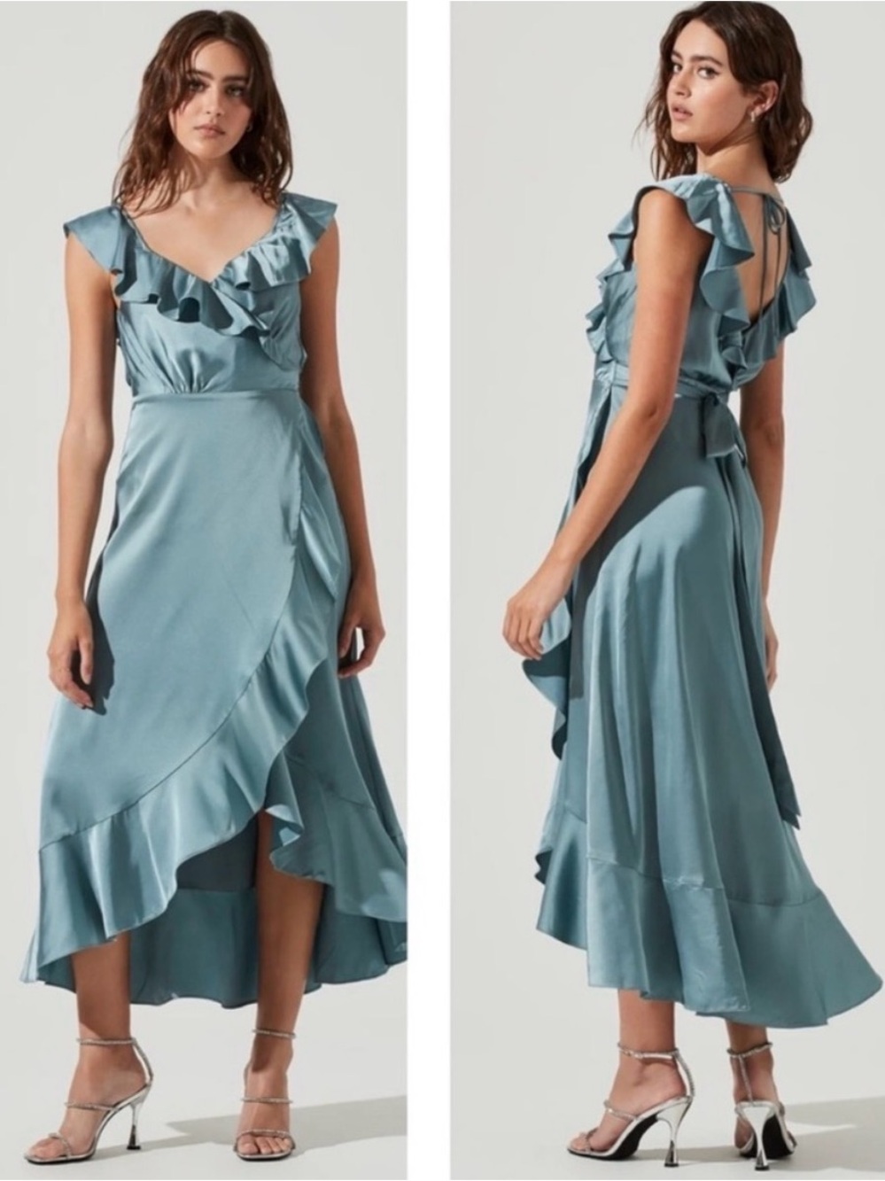 ASTR The Label Satin Dress